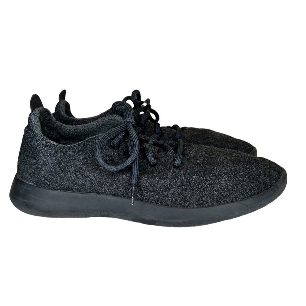 Allbirds Wool Runners Sneakers Dark Blue Lace Up Athletic Running Shoes Men’s 10